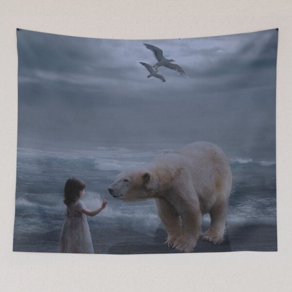 Item preview,  Polar Bear canvas, Polar Bear , animal, animals, Polar Bear wall art, Polar Bear artwork, wild, Polar Bear art,Polar Bear painting designed and sold by eyesight4vision.