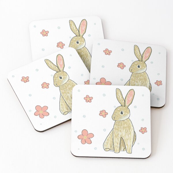 Item preview, Cute Flower Rabbit  designed and sold by waddleworks.