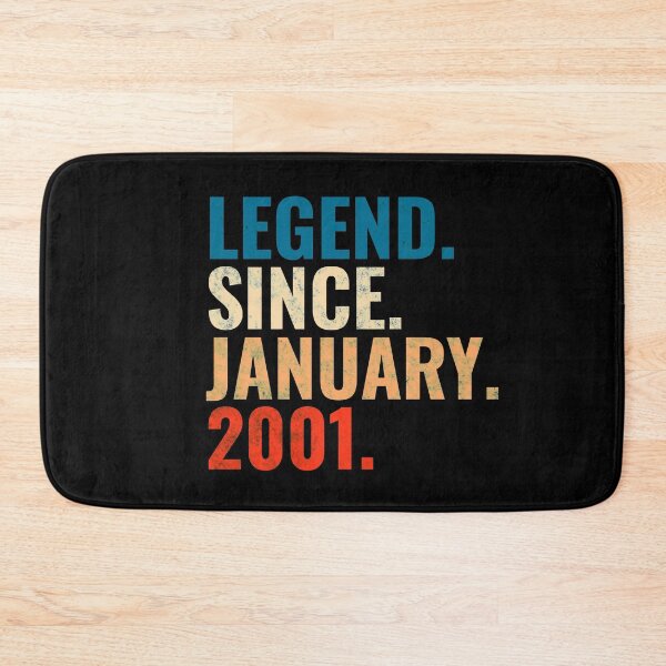 Item preview, Legend Since January 2001 Retro Vintage designed and sold by Teelogic.
