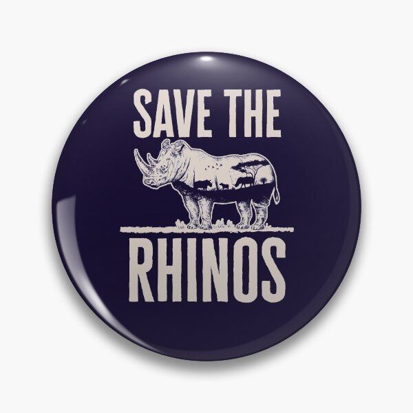 Item preview, Save the Rhinos Wildlife Activist Rhinoceros Lover designed and sold by jaygo.