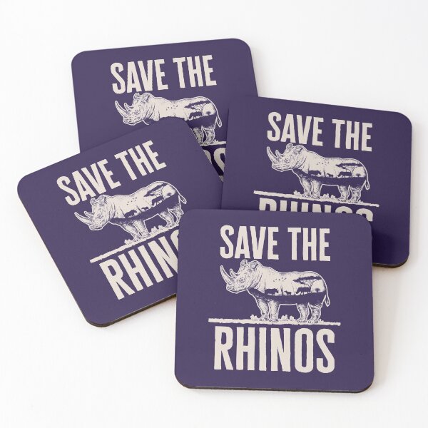 Item preview, Save the Rhinos Wildlife Activist Rhinoceros Lover designed and sold by jaygo.