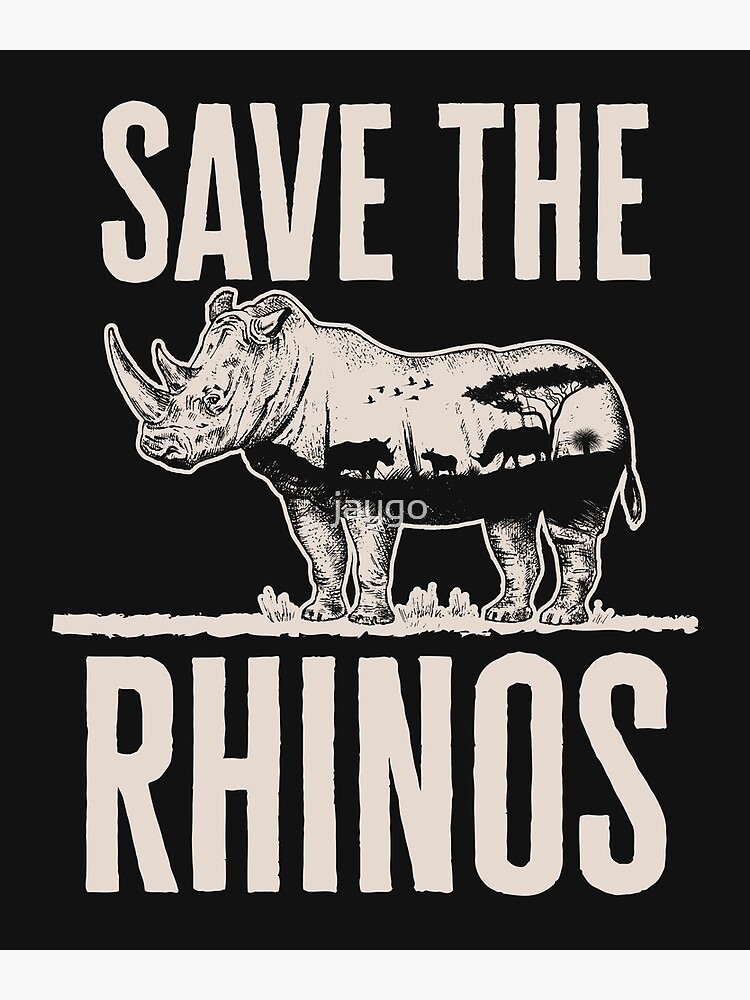 ミュージック RHINOCEROS / SAVE THE RHINO (VHS) Save the Rhinos Wildlife Activist Rhinoceros Lover