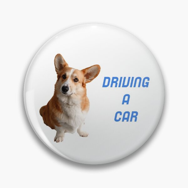 Item preview, Dog Driving A Car designed and sold by bouymakesart.
