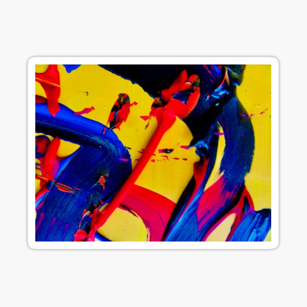 Abstract 2022 6 Sticker