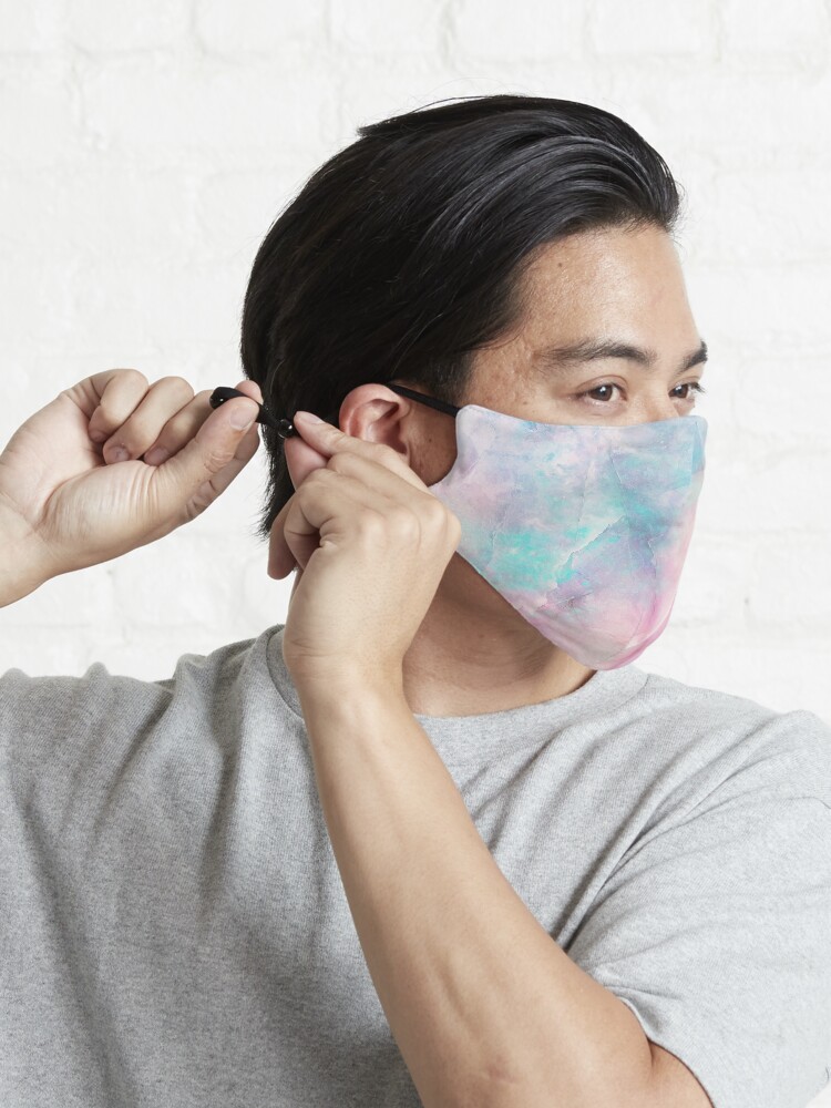 Alternate view of Iridescent Marble Mask