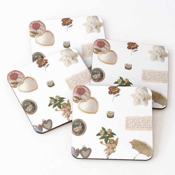 Item preview, Vintage Romance Print & Sticker Pack  designed and sold by Pinkmagenta.