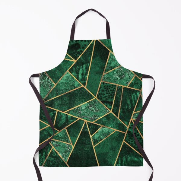 Item preview, Green Geometric Abstract With Gold designed and sold by Harman83.