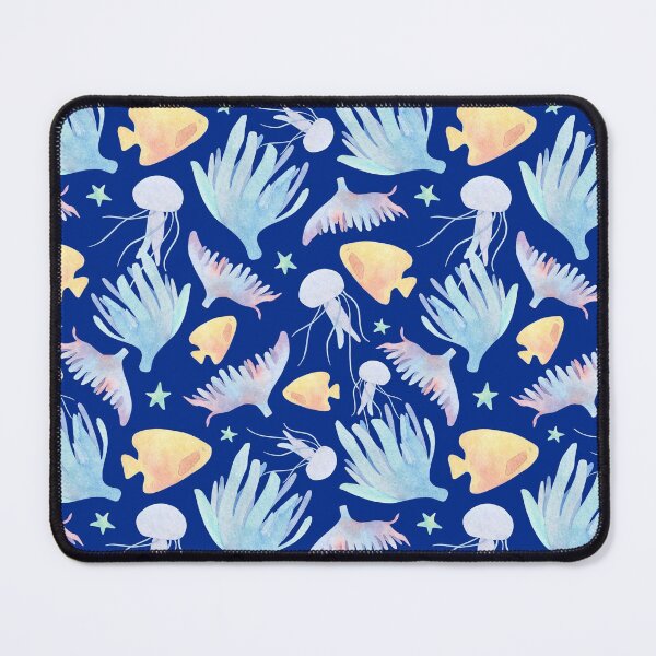 Item preview, World Beach Day Cute Blue Sea Fishes Turtles Jellyfish Socks Swimmers Aquarium Gift Idea Sea Animals Socks  designed and sold by Dr.YesOrNo.