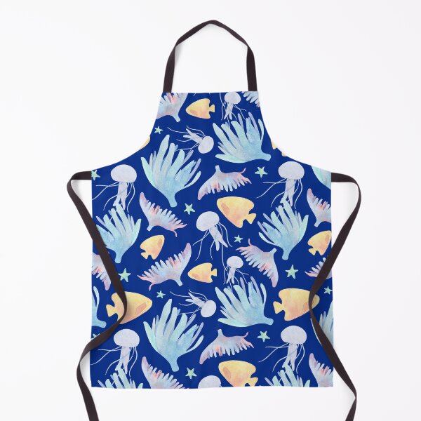 Item preview, World Beach Day Cute Blue Sea Fishes Turtles Jellyfish Socks Swimmers Aquarium Gift Idea Sea Animals Socks designed and sold by Dr.YesOrNo.