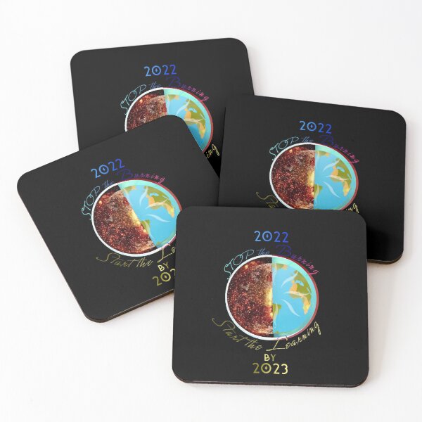 Item preview, Stop the Burning Start the Learning Together we can do it  in 2022 New Year resolutions to Change your Nature Black Edition  designed and sold by SpArtk.