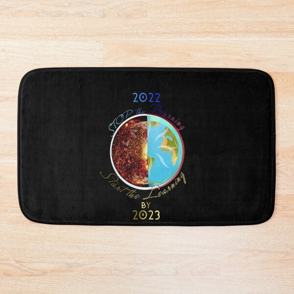 Item preview, Stop the Burning Start the Learning Together we can do it  in 2022 New Year resolutions to Change your Nature Black Edition  designed and sold by SpArtk.