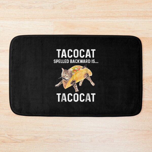 Item preview, Tacocat Spelled Backward Is Tacocat - Love Cat And Taco| Perfect Gift designed and sold by manyreaca.