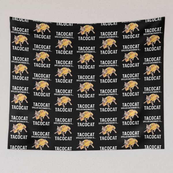 Item preview, Tacocat Spelled Backward Is Tacocat - Love Cat And Taco| Perfect Gift designed and sold by manyreaca.