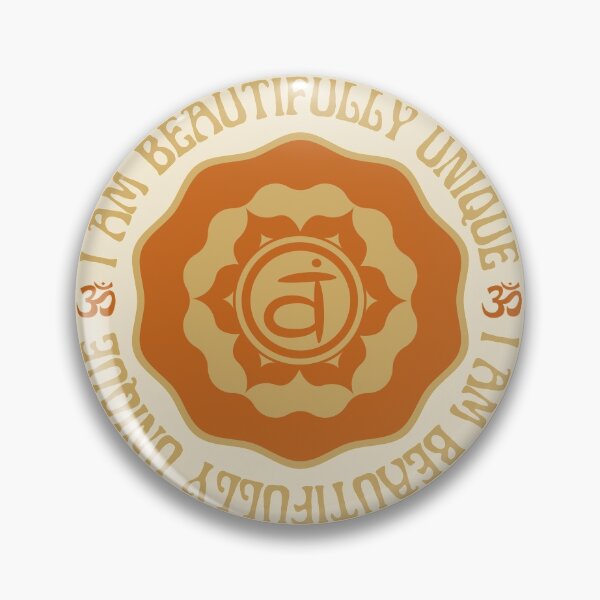 Item preview, I AM BEAUTIFULLY UNIQUE, SVADHISTHANA SACRAL CHAKRA AFFIRMATION designed and sold by Mercurial Merkaba.