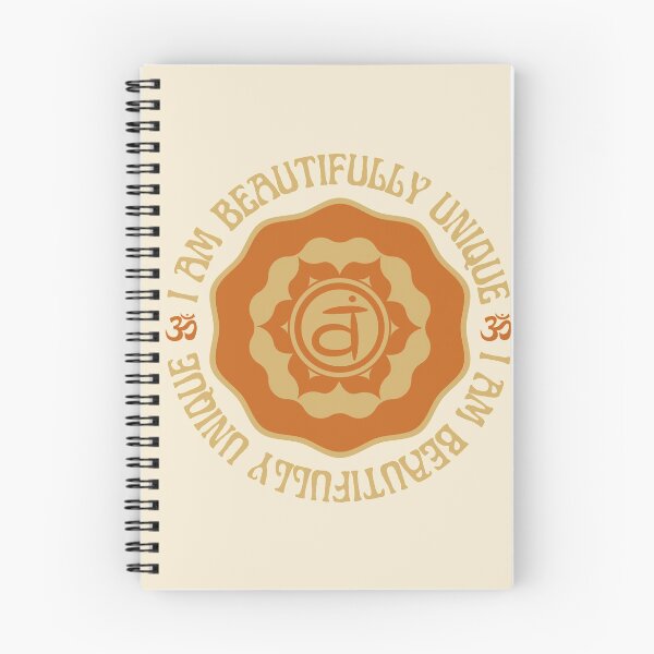 Item preview, I AM BEAUTIFULLY UNIQUE, SVADHISTHANA SACRAL CHAKRA AFFIRMATION designed and sold by Mercurial Merkaba.