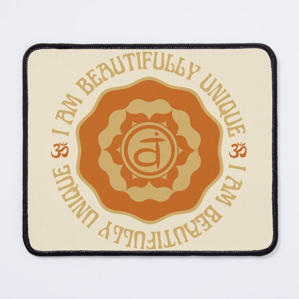 Item preview, I AM BEAUTIFULLY UNIQUE, SVADHISTHANA SACRAL CHAKRA AFFIRMATION designed and sold by Mercurial Merkaba.
