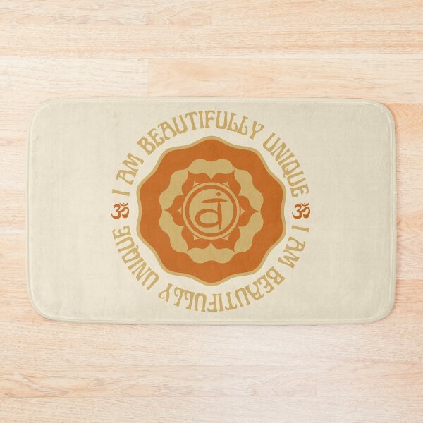 Item preview, I AM BEAUTIFULLY UNIQUE, SVADHISTHANA SACRAL CHAKRA AFFIRMATION designed and sold by Mercurial Merkaba.