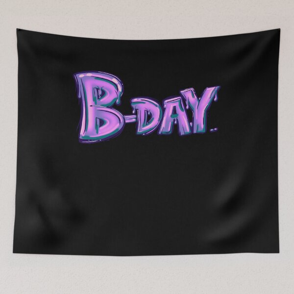 Item preview, Happy Birthday B-Day Lettering designed and sold by Kalli-design.