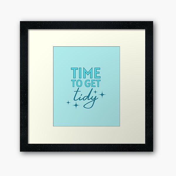 Item preview, Time to Get Tidy Professional Organizer Housekeeping Fun designed and sold by SavvyCleaner.