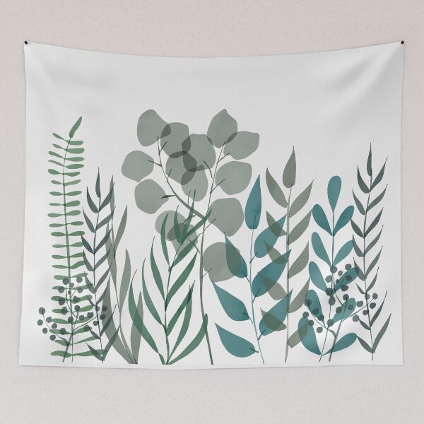Item preview, Watercolor Leaves designed and sold by cafelab.