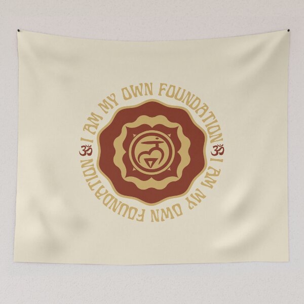 Item preview, I AM MY OWN FOUNDATION, MULADHARA ROOT CHAKRA AFFIRMATION designed and sold by Mercurial Merkaba.