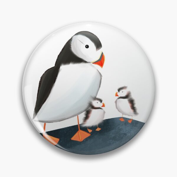 Item preview, Puffin and Pufflings  designed and sold by zyrapaint.