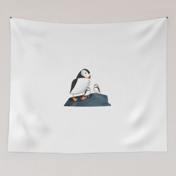 Item preview, Puffin and Pufflings  designed and sold by zyrapaint.
