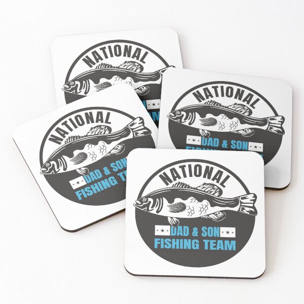 Item preview, National Dad and Son Fishing Team - Bass Fishing Dad Son Fishing Matching designed and sold by thecatcouch.