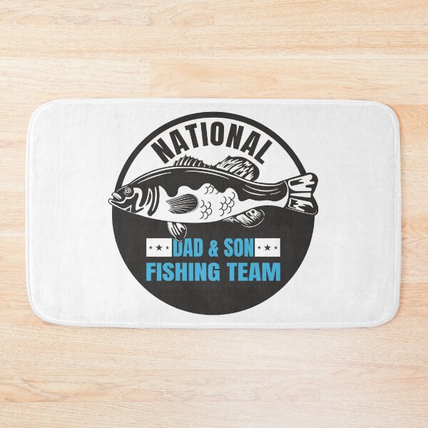 Item preview, National Dad and Son Fishing Team - Bass Fishing Dad Son Fishing Matching designed and sold by thecatcouch.