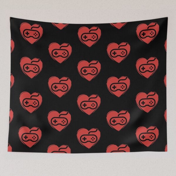 Item preview, Video Game Controller Heart designed and sold by SubtleSplit.