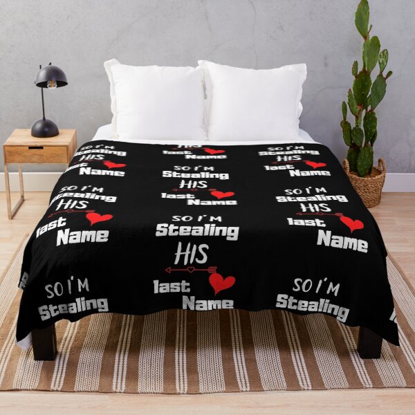Item preview, So I’m Stealing His last Name,I Stole Her Heart designed and sold by The Nova Prints .