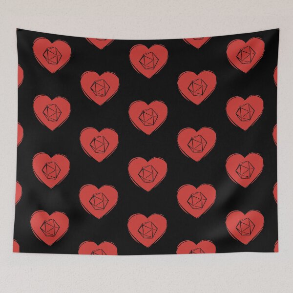 Item preview, Fantasy Dice Heart designed and sold by SubtleSplit.