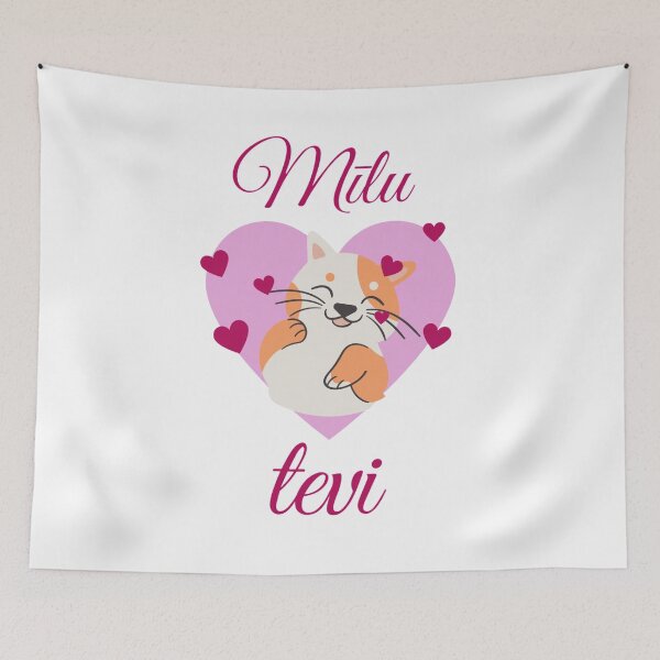 Item preview, Cat I love you Valentine's Day Gift - Latvian designed and sold by LukjanovArt.