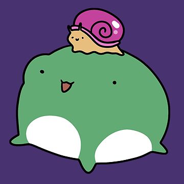 Artwork thumbnail, Snail and Frog by SaradaBoru