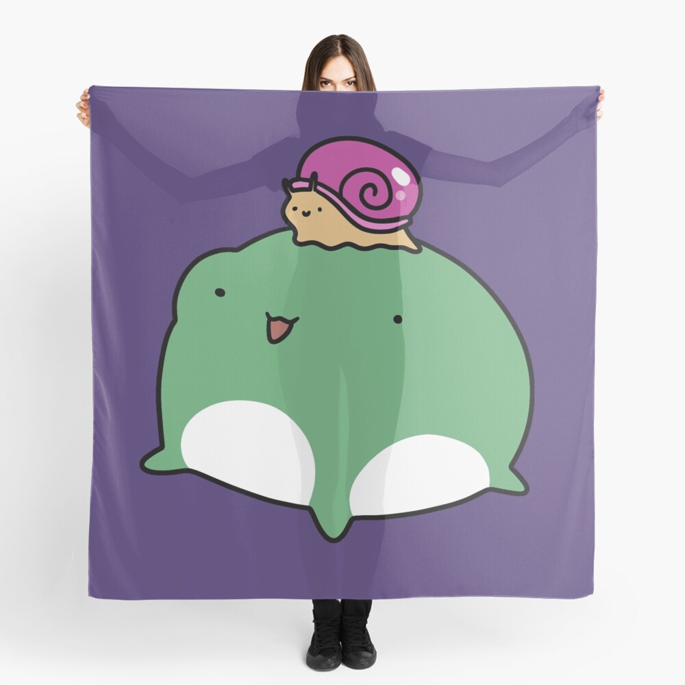 Snail and Frog Scarf
