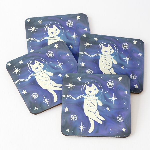 Item preview, Space Cat designed and sold by waddleworks.