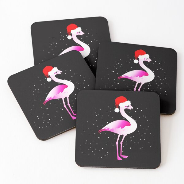 Artikelvorschau, Flamingo Weihnachtsmann entworfen und verkauft von jacopnoel.
