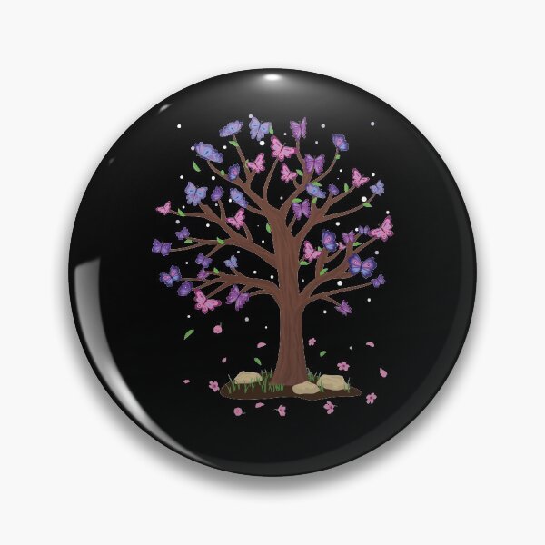 Item preview, Butterfly Tree Gift Beautiful Butterflies Nature Animal designed and sold by Lenny Stahl.