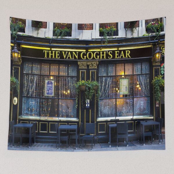 Artikelvorschau, Van Gogh Ear Pub entworfen und verkauft von Londonimages.