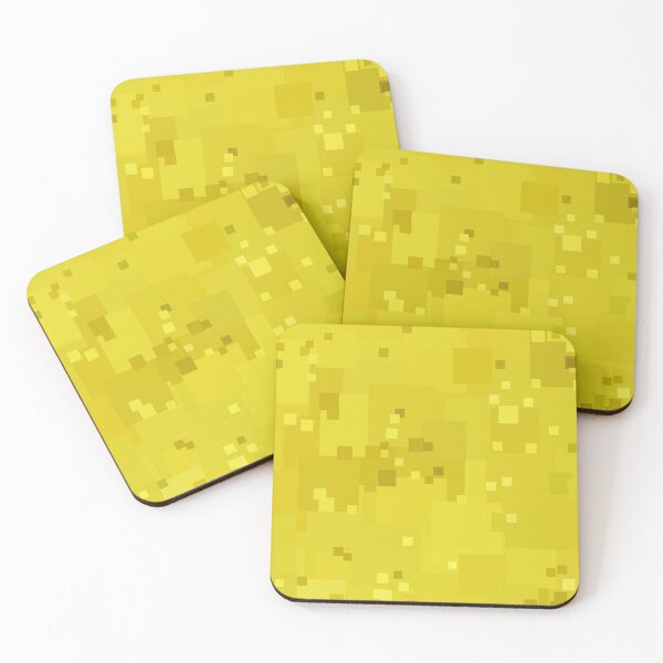 Artikelvorschau, Buttercup-Quadrat-Pixel-Farbakzent entworfen und verkauft von SaraValor.