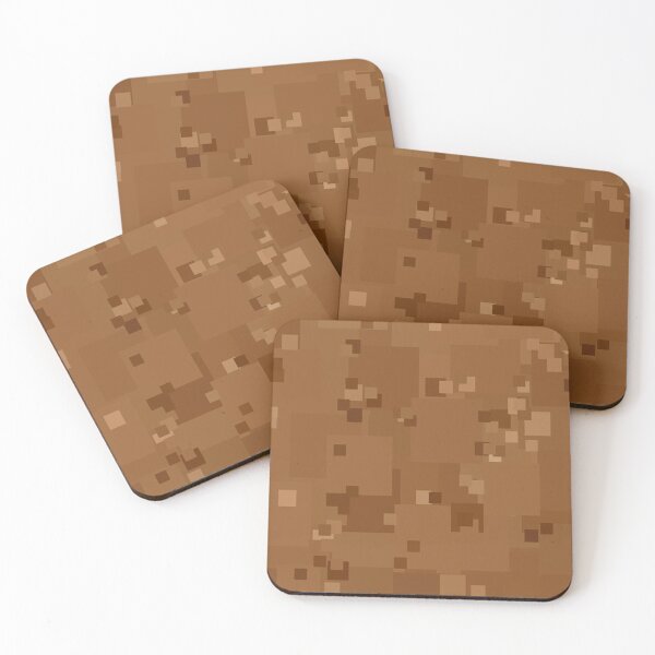 Item preview, Brown Sugar Square Pixel Color Accent designed and sold by SaraValor.