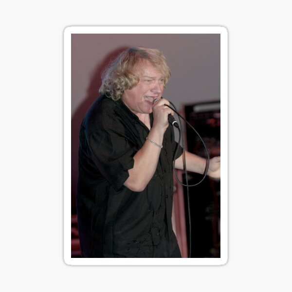 Lou Gramm Photograph Sticker