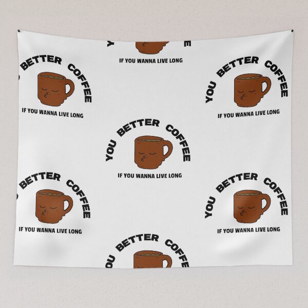 Item preview, coffee is life coffee 24 7 designed and sold by DareDreams.