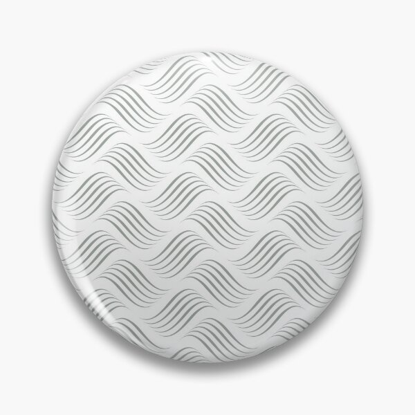 Item preview, Black and Gray Wavy Tessellation Line Pattern Pairs DE 2022 Trending Color Casting Shadow DE6291 designed and sold by ColorOfTheYears.
