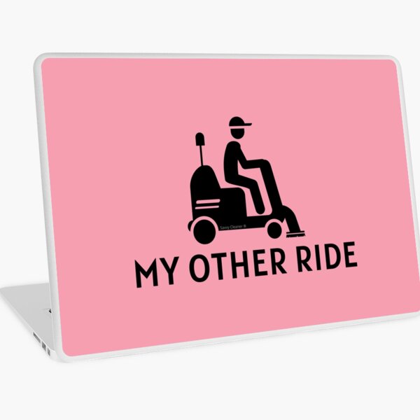 Item preview, My Other Ride Funny Cleaning Sweeping Machine Janitor designed and sold by SavvyCleaner.