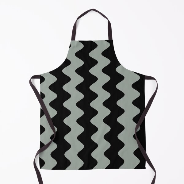 Item preview, Gray and White Wavy Ripple Stripe Pattern Pairs DE 2022 Trending Color Casting Shadow DE6291 designed and sold by ColorOfTheYears.