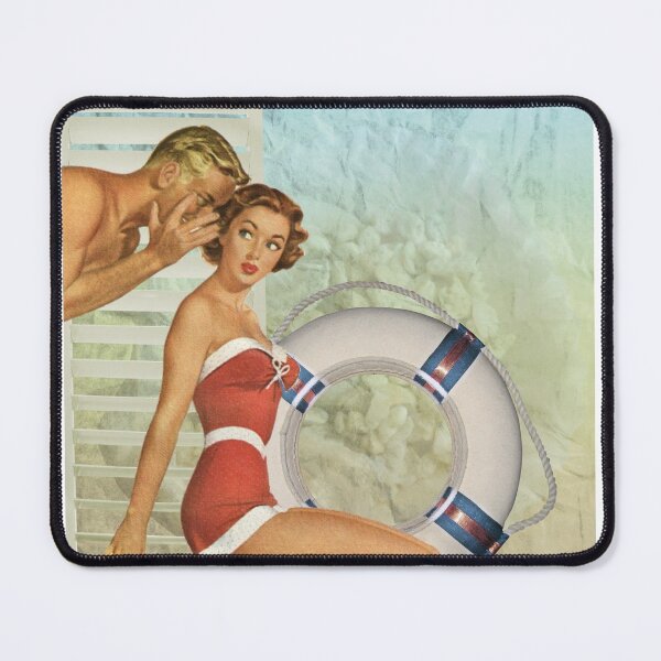 Item preview, Vintage Reproduction Whispers to Pinup Girl designed and sold by RealArt4u.
