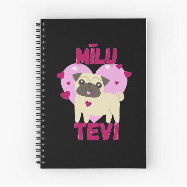 Item preview, Pug I love you Valentine's Day Gift - Latvian designed and sold by LukjanovArt.