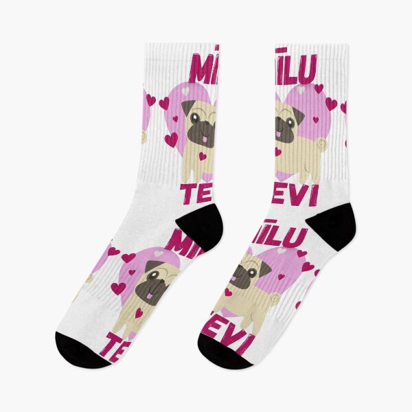 Item preview, Pug I love you Valentine's Day Gift - Latvian designed and sold by LukjanovArt.