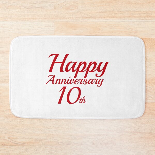 Item preview, happy anniversary 10th designed and sold by win Design.